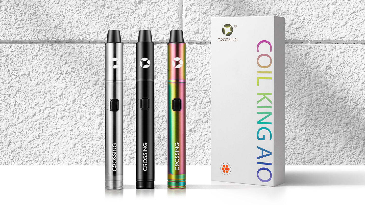Crossing Coil King AIO Dab Pen with 650mah Battery