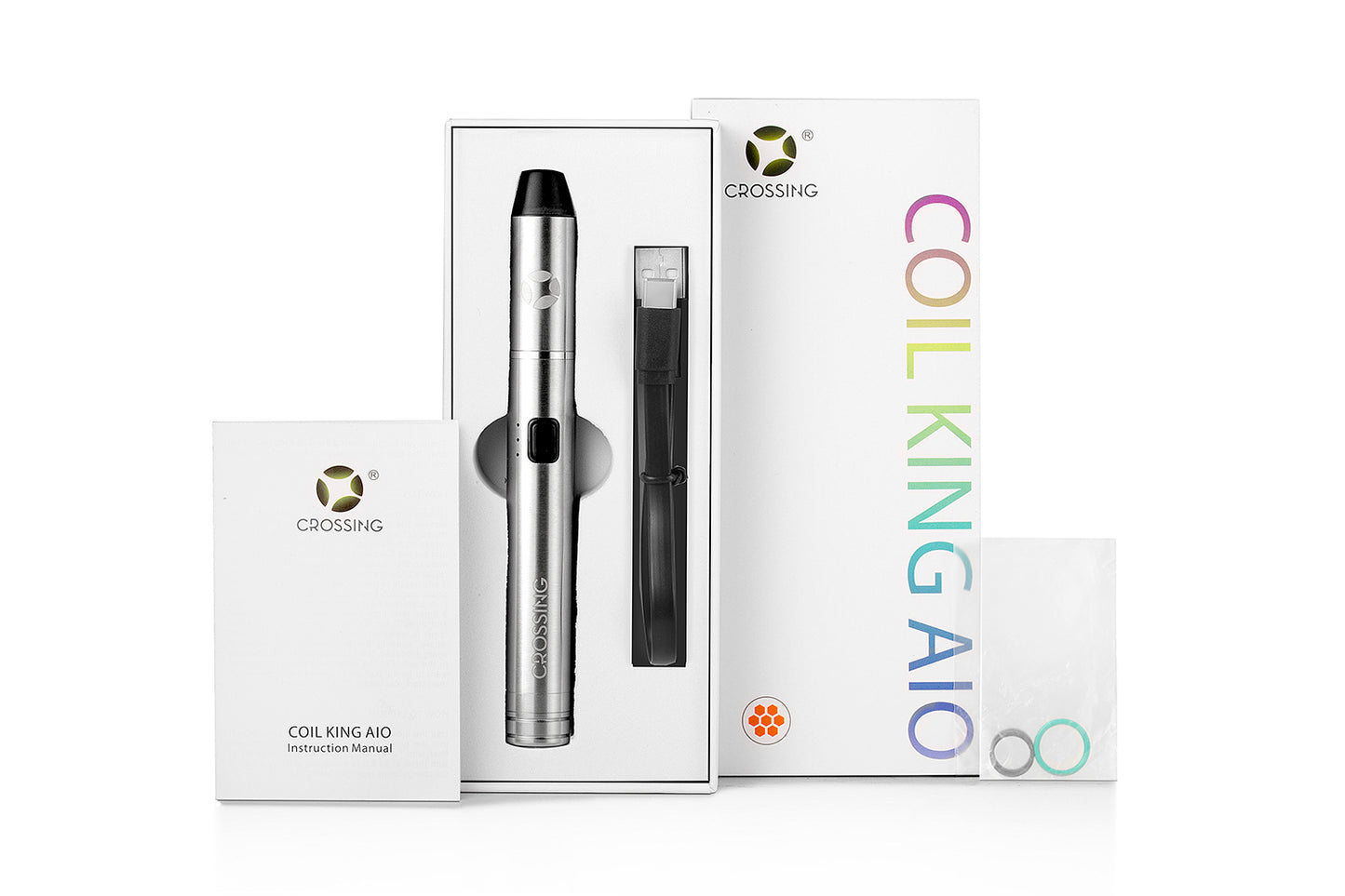 Crossing Coil King AIO Dab Pen with 650mah Battery